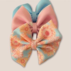 3 hair bow set